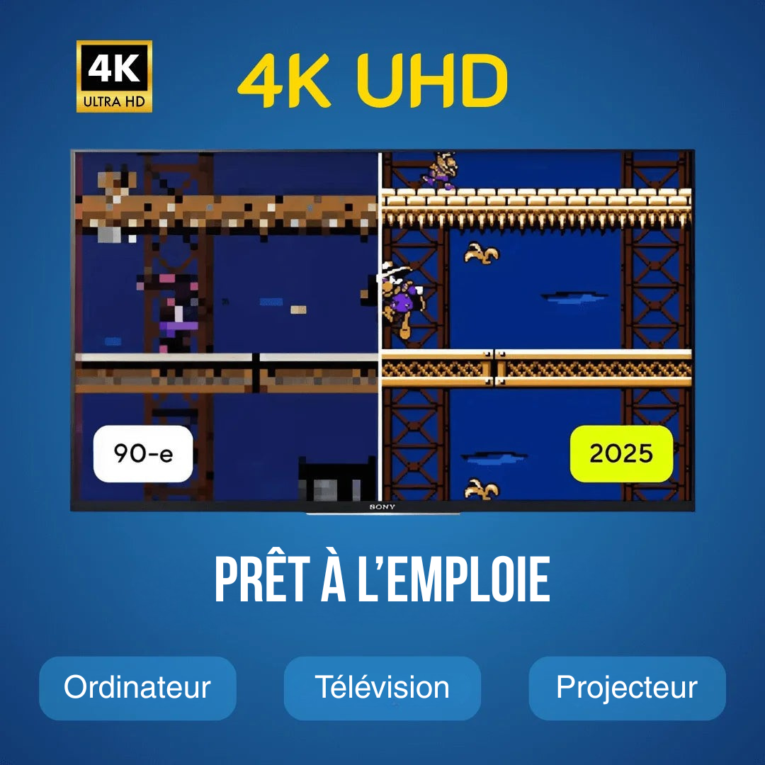 Console PlayStick - 30 000 jeux intégrés